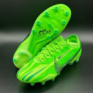 Nike Zoom Vapor 15 MDS Elite AG CR7 Soccer Cleats Green FJ7198-300 Men’s Sz 6